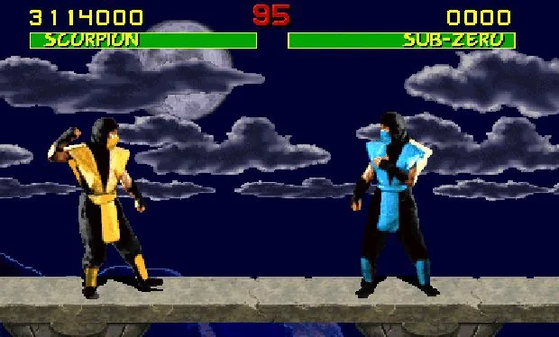 Cena clássica de Mortal Kombat
